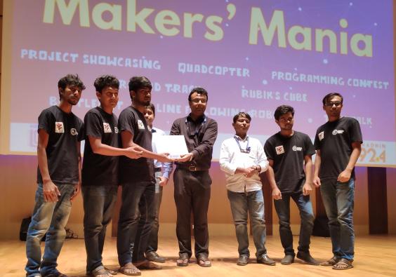 Champion – Maze Solver Robot. Makers Mania’18 - IUB, Bangladesh. (Team: DUET Robo Xebec)